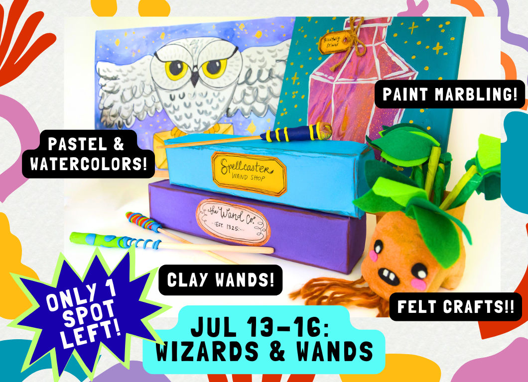 July 13 - 16 Kids Art Camp; Las Cruces, NM